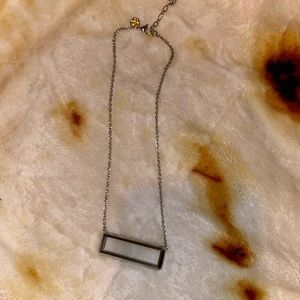 Excellent condition origami owl rectangle necklace